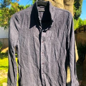 Galerie Vie Men’s Linen Shirt Size Medium